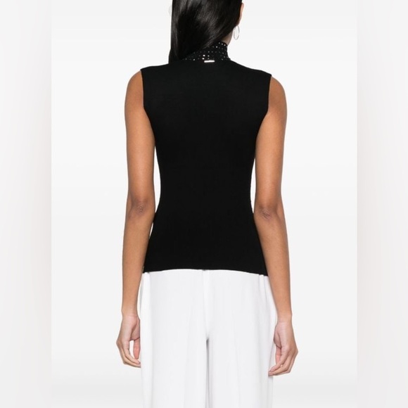 LIU JO crystal-embellished cutout top - Picture 2 of 5